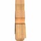 Ekena Millwork Davenport Timber Gable Bracket, Western Red Cedar, 48"W x 22"H x 5 1/2"D x 5 1/2"F, 11/12 Pitch GBW048X22X0606DAV00SWR - alternate 3